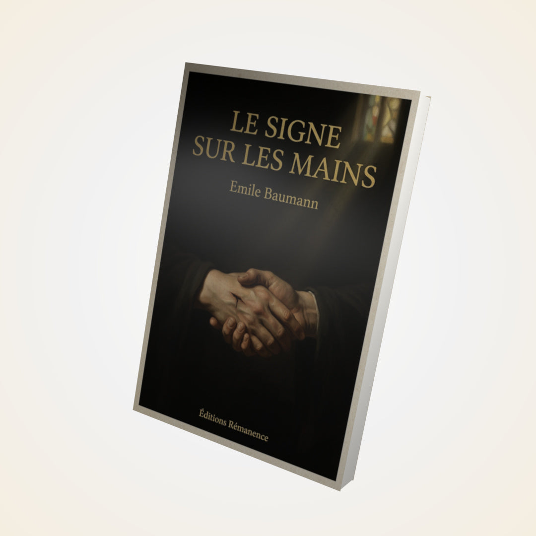 Livre Le signe sur les mains - Emile Baumann - Couverture 3D