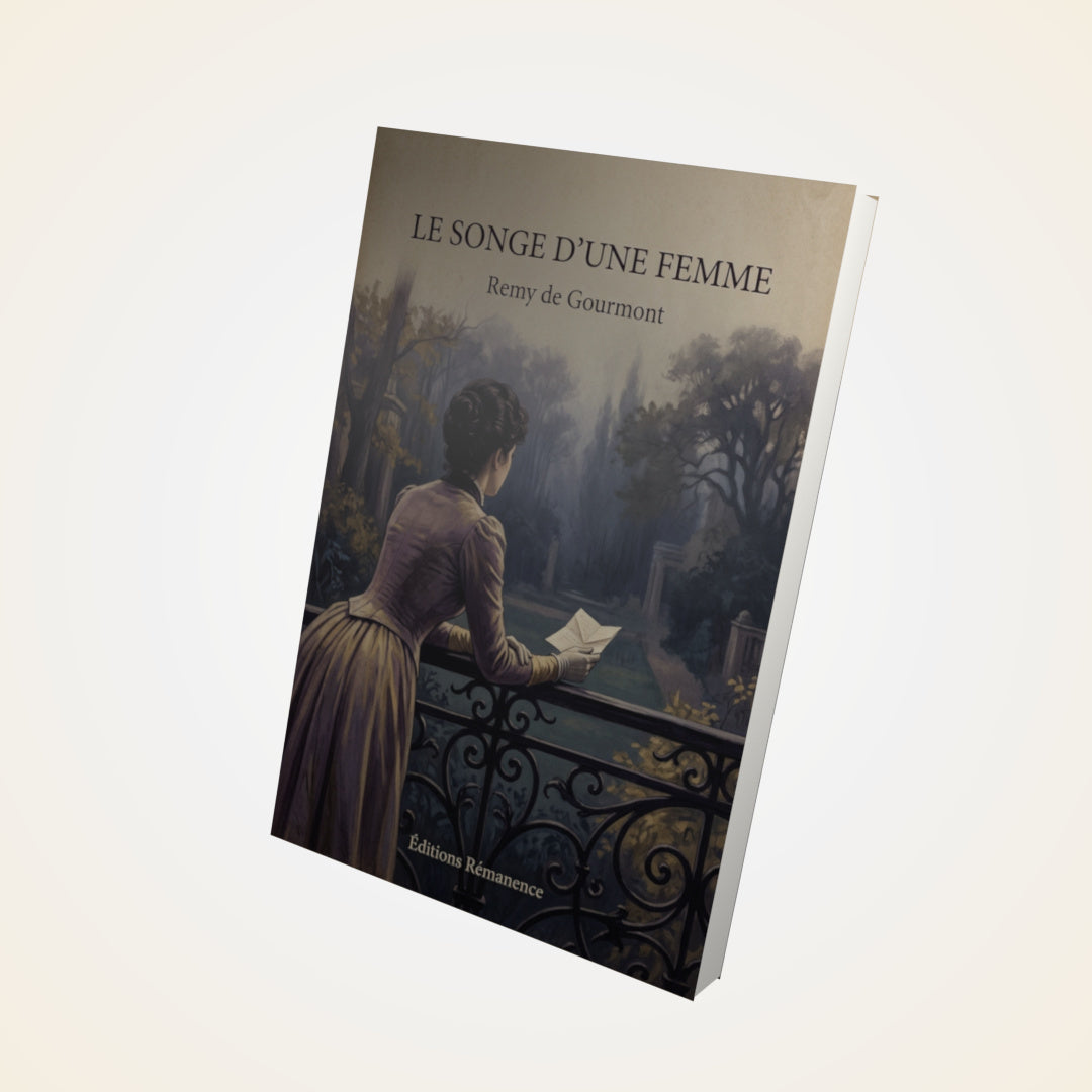 Livre Le songe d'une femme - Remy de Gourmont - Couverture 3D