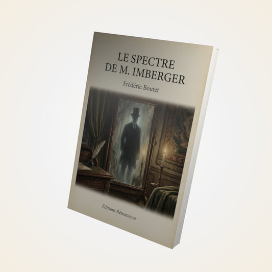 Livre Le spectre de M. Imberger - Frédéric Boutet - Couverture 3D