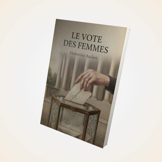 Livre Le vote des femmes - Hubertine Auclert - Couverture 3D