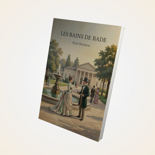 Livre Les Bains de Bade - René Boylesve - Couverture 3D