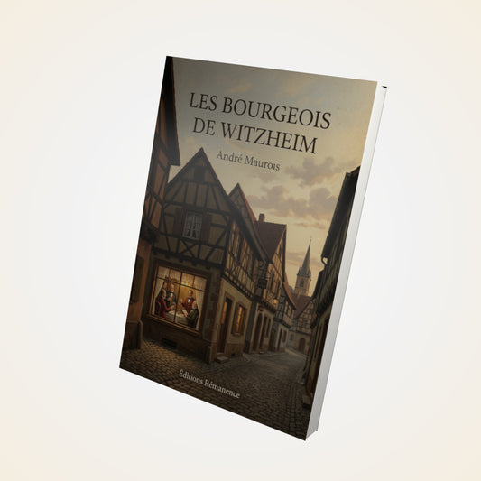 Livre Les Bourgeois de Witzheim - André Maurois - Couverture 3D
