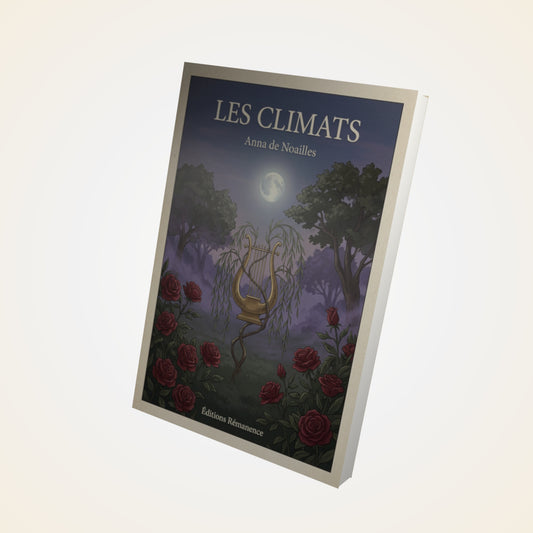 Livre Les Climats - Anna de Noailles - Couverture 3D