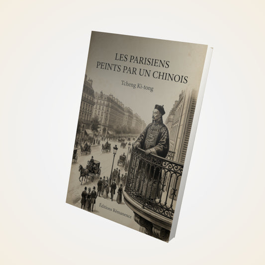 Livre Les Parisiens peints par un Chinois - Tcheng Ki-tong - Couverture 3D