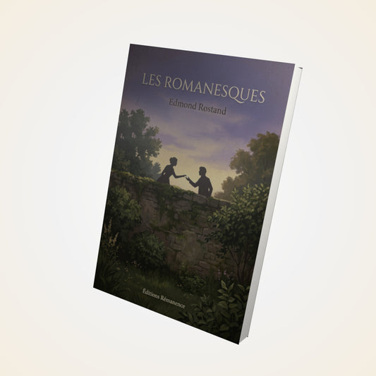 Livre Les Romanesques - Edmond Rostand - Couverture 3D