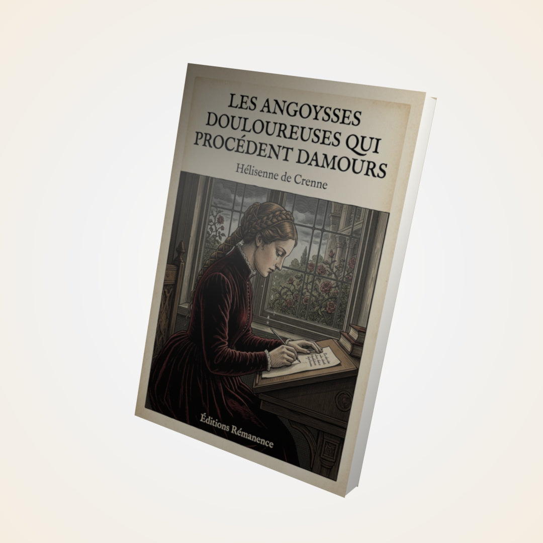 Livre Les angoysses douloureuses qui procedent damours - Hélisenne de Crenne - Couverture 3D