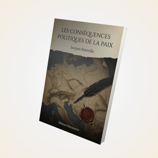 Livre Les conséquences politiques de la paix - Jacques Bainville - Couverture 3D