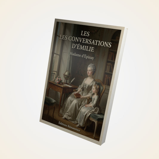Livre Les conversations d'Émilie - Madame d'Épinay - Couverture 3D