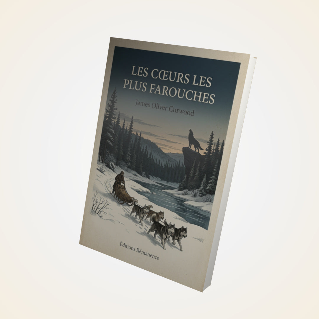 Livre Les cœurs les plus farouches - James Oliver Curwood - Couverture 3D