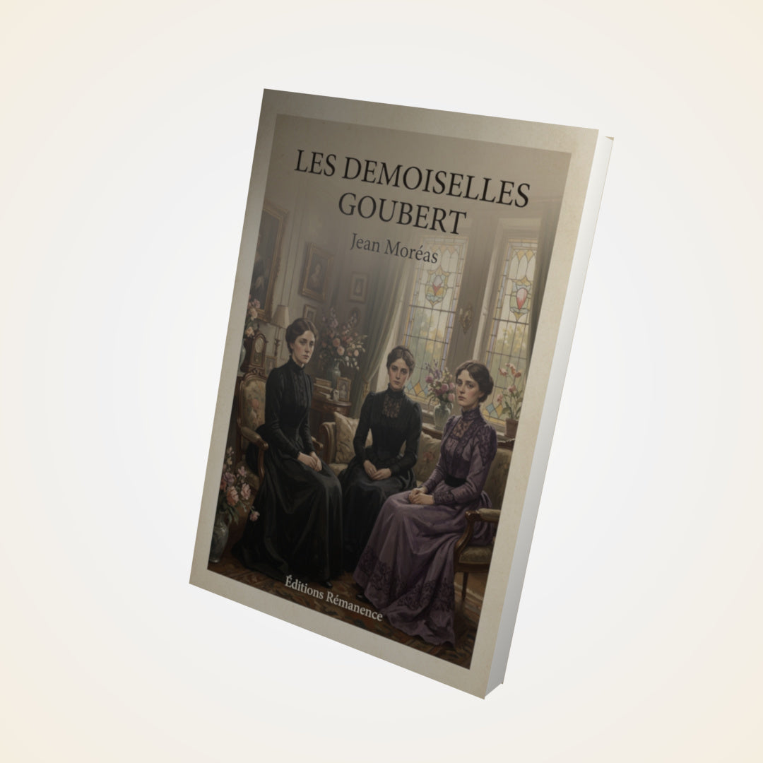 Livre Les demoiselles Goubert - Jean Moréas - Couverture 3D