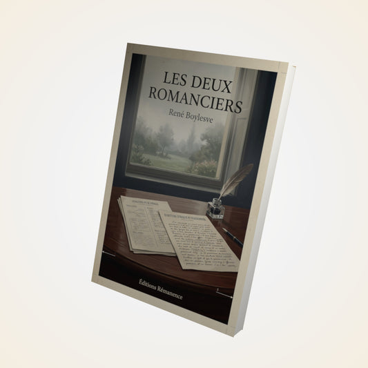Livre Les deux romanciers - René Boylesve - Couverture 3D