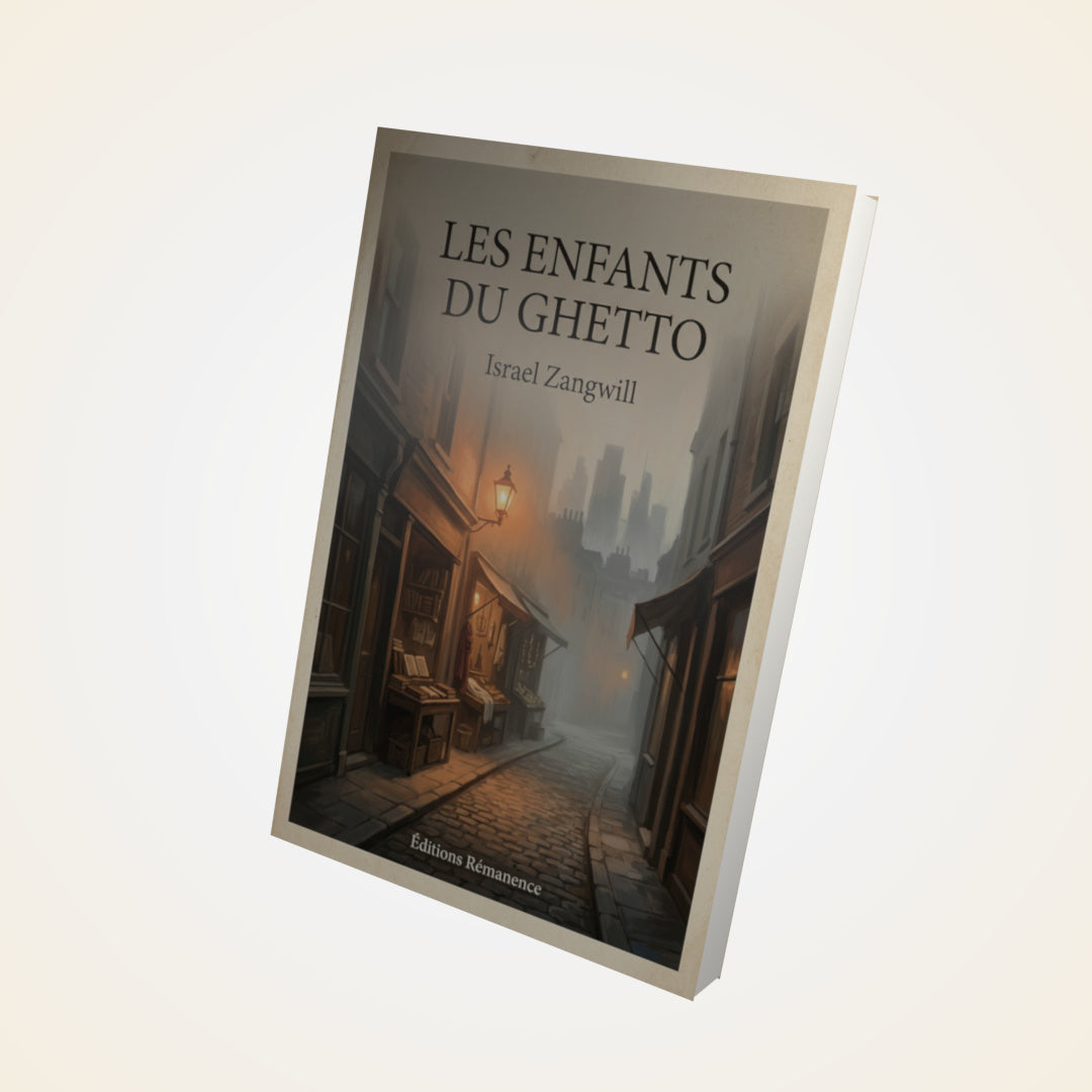 Livre Les enfants du Ghetto - Israel Zangwill - Couverture 3D