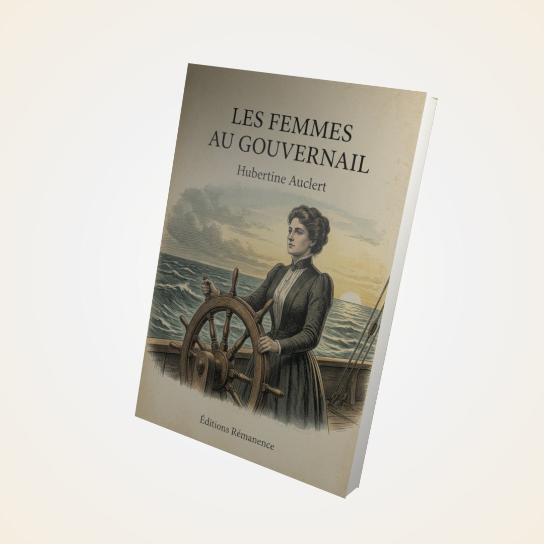 Livre Les femmes au gouvernail - Hubertine Auclert - Couverture 3D