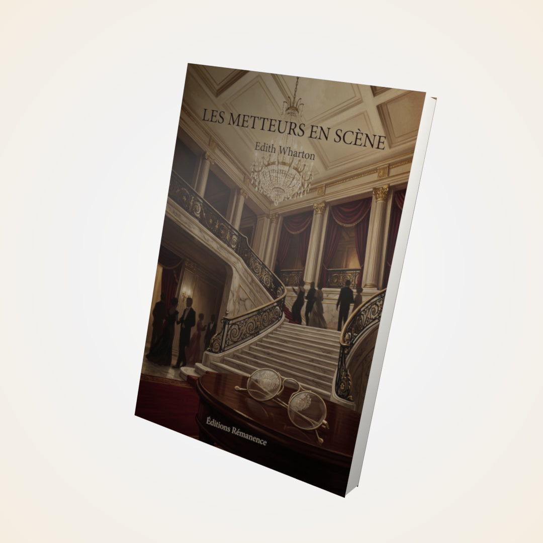 Livre Les metteurs en scène - Edith Wharton - Couverture 3D