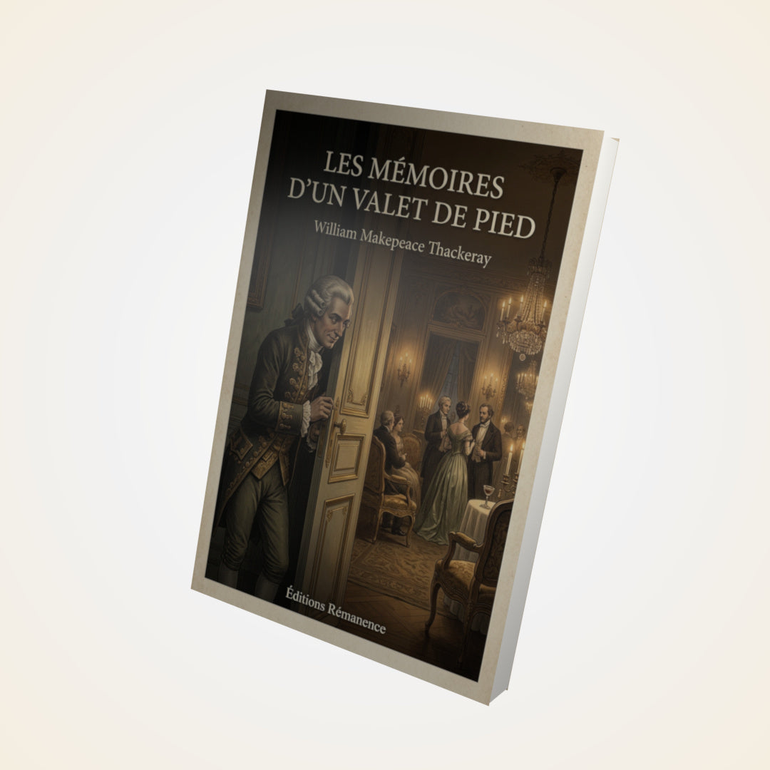 Livre Les mémoires d'un valet de pied - William Makepeace Thackeray - Couverture 3D