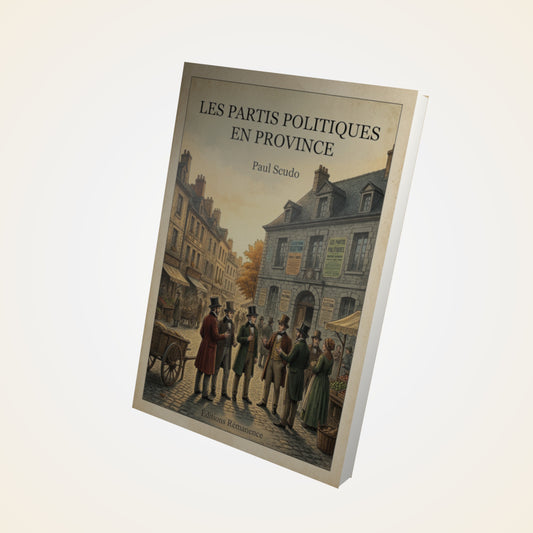 Livre Les partis politiques en Province - Paul Scudo - Couverture 3D
