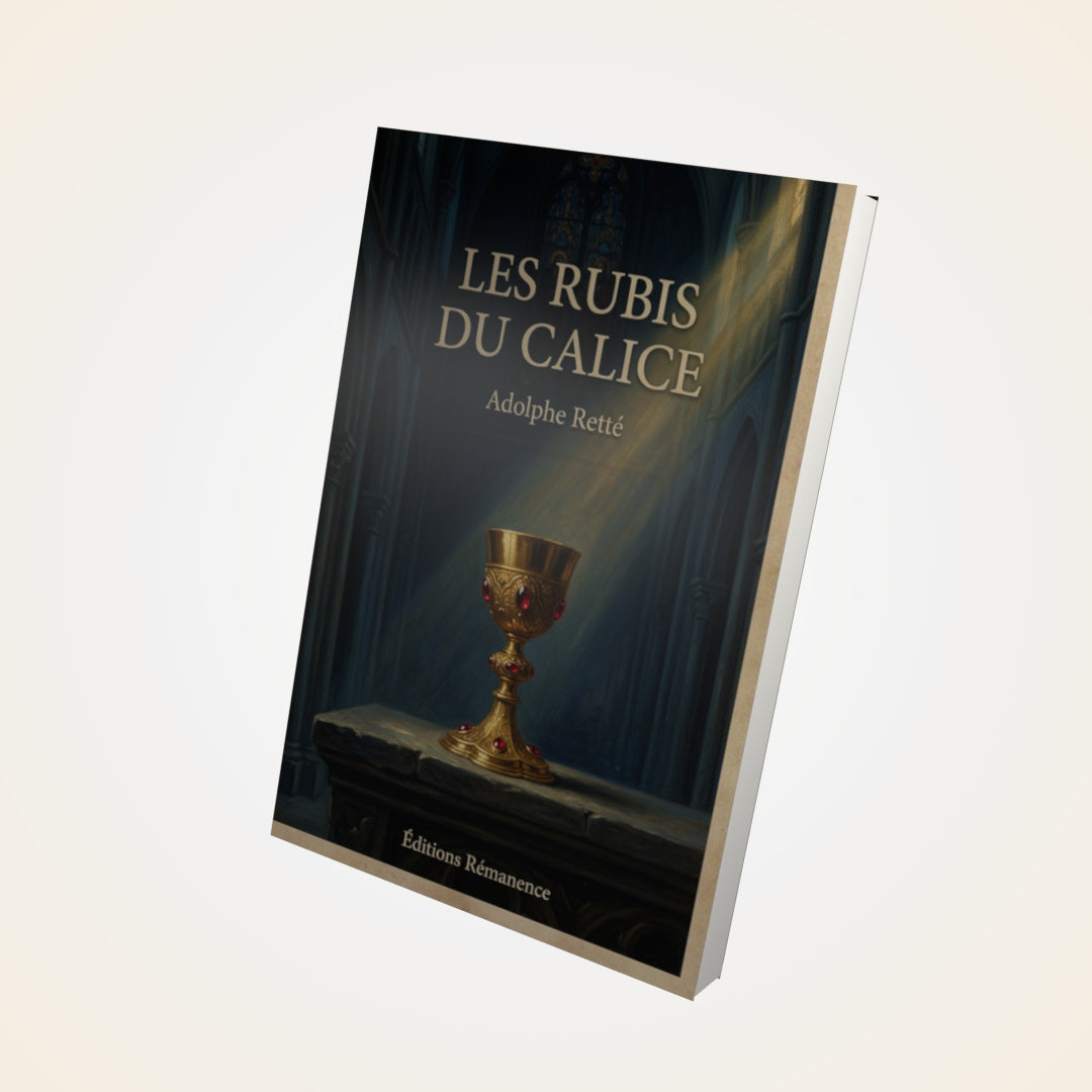 Livre Les rubis du calice - Adolphe Retté - Couverture 3D