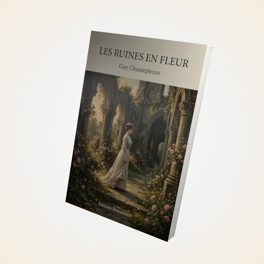 Livre Les ruines en fleur - Guy Chantepleure - Couverture 3D