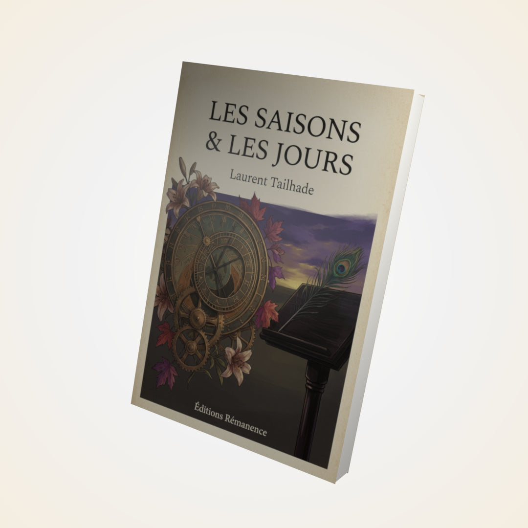 Livre Les saisons & les jours - Laurent Tailhade - Couverture 3D