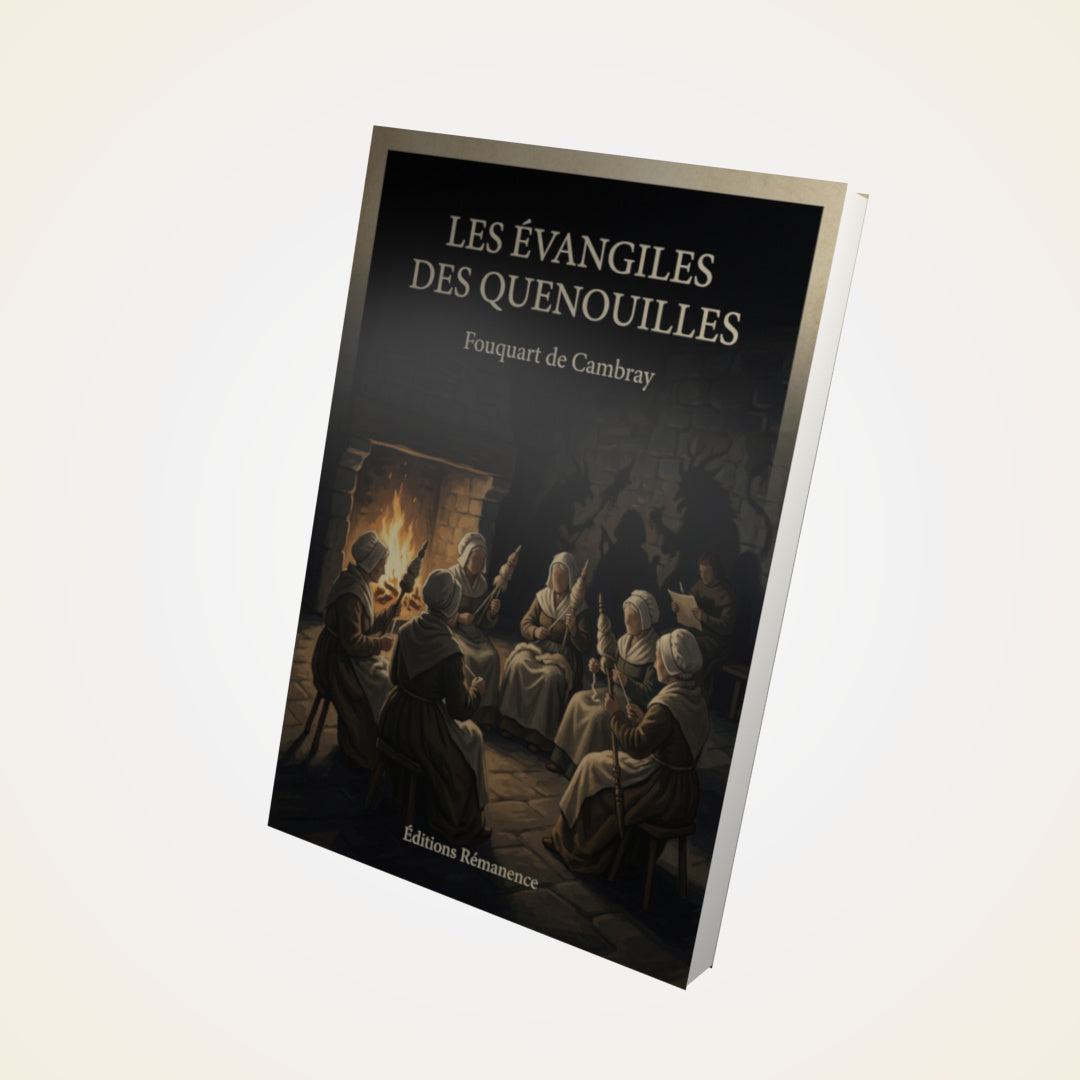 Livre Les évangiles des quenouilles - Fouquart de Cambray - Couverture 3D