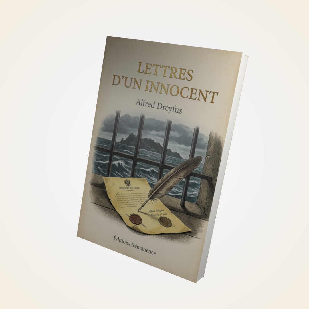 Livre Lettres d'un innocent - Alfred Dreyfus - Couverture 3D