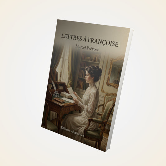 Livre Lettres à Françoise - Marcel Prévost - Couverture 3D