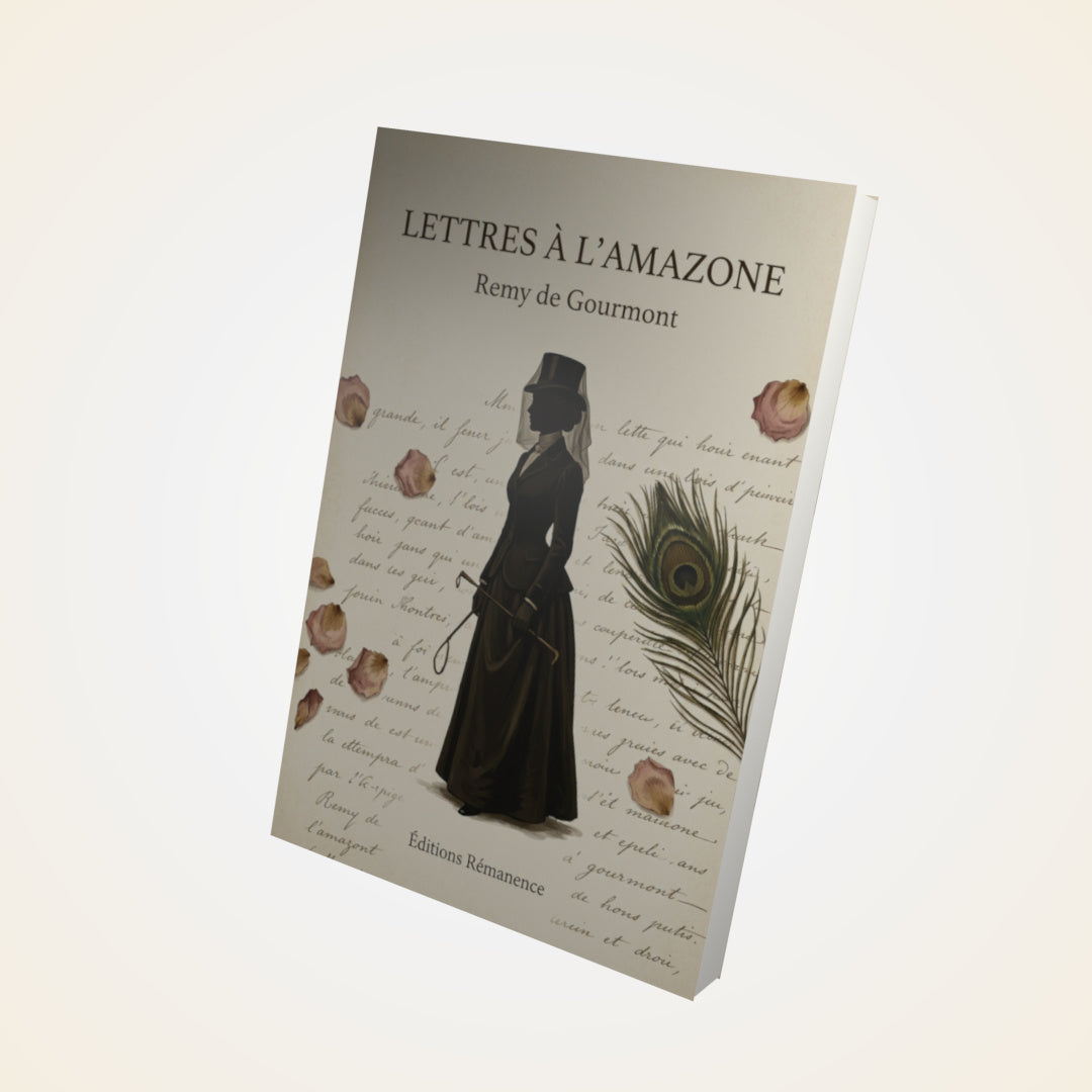 Livre Lettres à l'Amazone - Remy de Gourmont - Couverture 3D