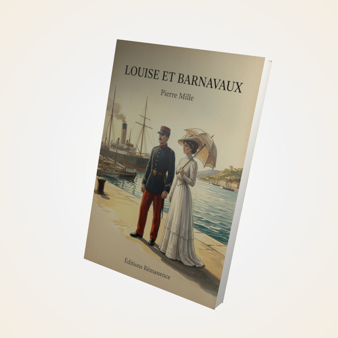 Livre Louise et Barnavaux - Pierre Mille - Couverture 3D