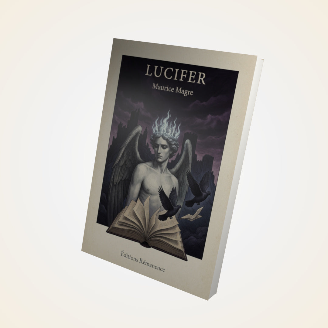 Livre Lucifer - Maurice Magre - Couverture 3D