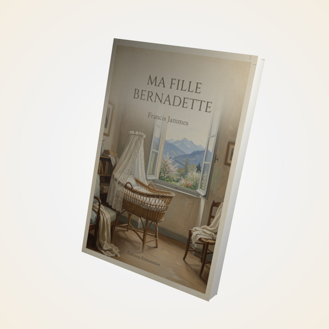 Livre Ma Fille Bernadette - Francis Jammes - Couverture 3D
