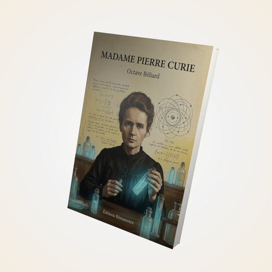Livre Madame Pierre Curie - Octave Béliard - Couverture 3D