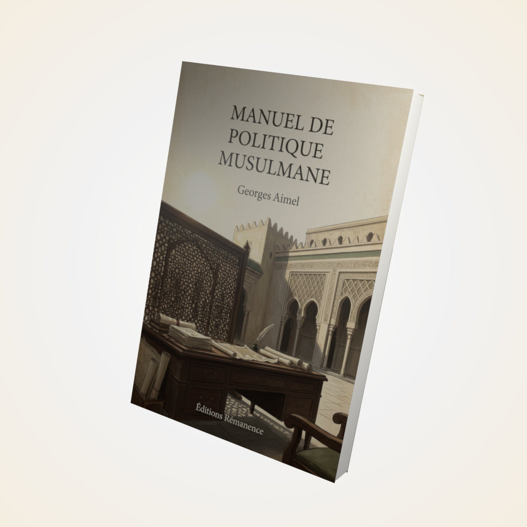 Livre Manuel de politique musulmane - Georges Aimel - Couverture 3D