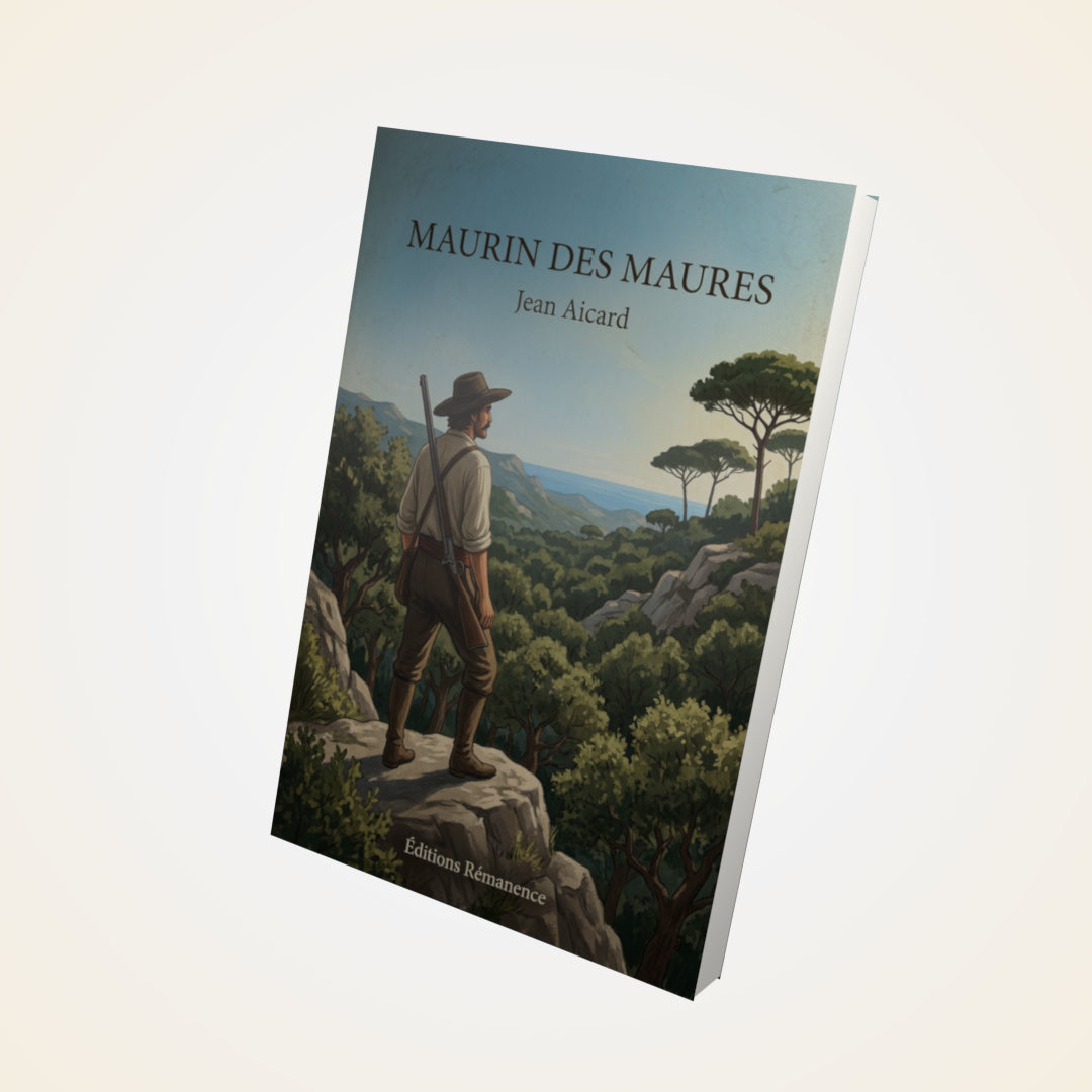Livre Maurin des Maures - Jean Aicard - Couverture 3D