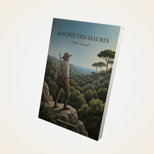 Livre Maurin des Maures - Jean Aicard - Couverture 3D