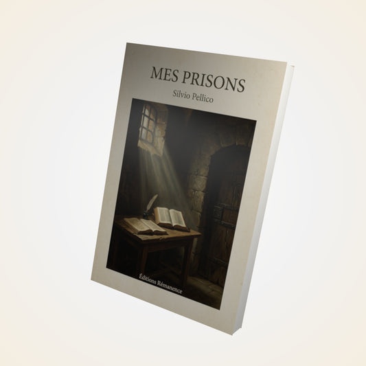 Livre Mes Prisons - Silvio Pellico - Couverture 3D