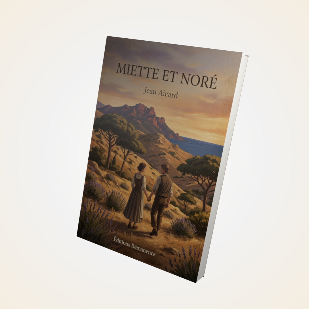 Livre Miette et Noré - Jean Aicard - Couverture 3D