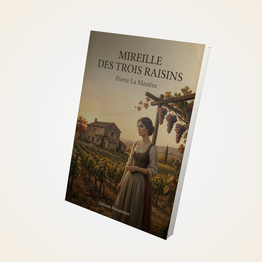 Livre Mireille des Trois Raisins - Pierre La Mazière - Couverture 3D