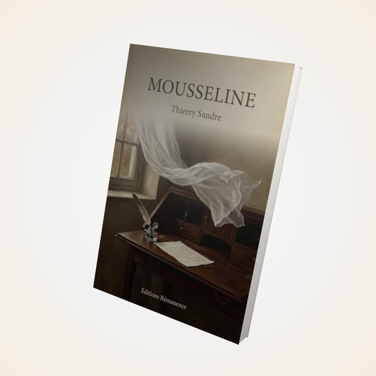 Livre Mousseline - Thierry Sandre - Couverture 3D