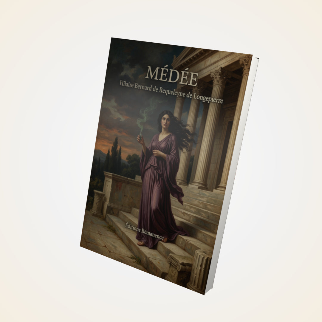 Livre Médée - Hilaire Bernard de Requeleyne de Longepierre - Couverture 3D