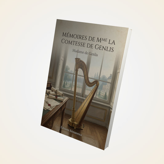 Livre Mémoires de Mme la Comtesse de Genlis - Madame de Genlis - Couverture 3D