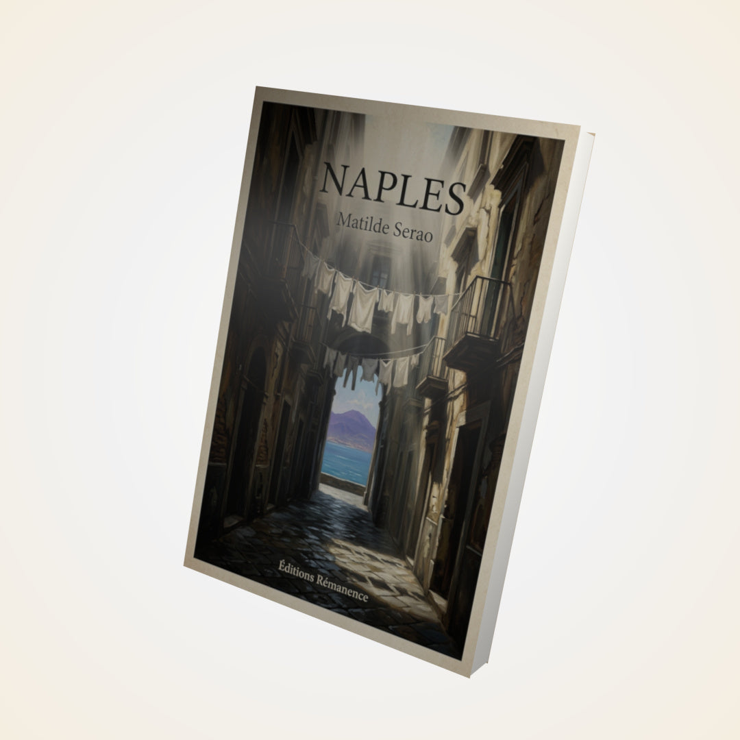 Livre Naples - Matilde Serao - Couverture 3D