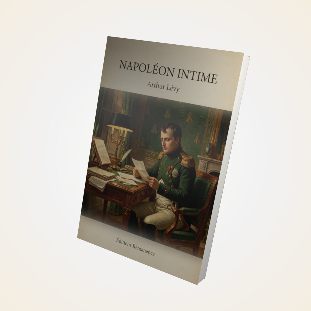 Livre Napoléon intime - Arthur Lévy - Couverture 3D