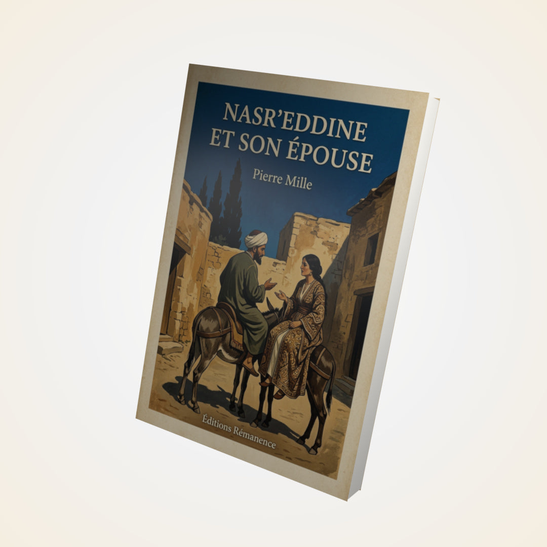 Livre Nasr'Eddine et son épouse - Pierre Mille - Couverture 3D