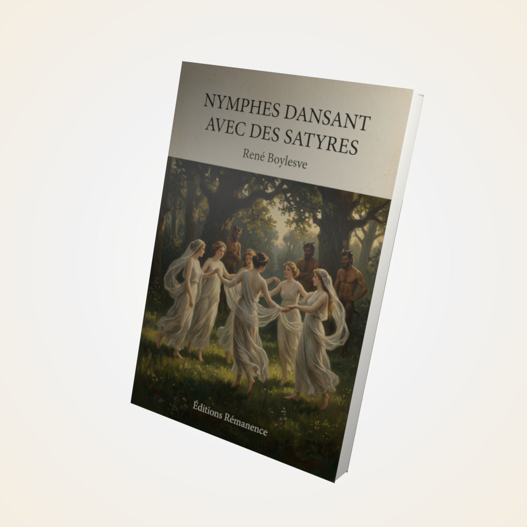 Livre Nymphes dansant avec des satyres - René Boylesve - Couverture 3D