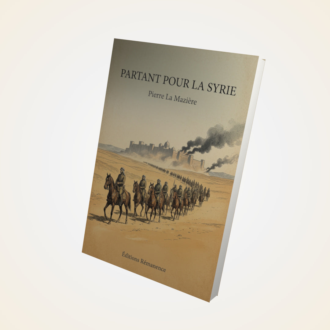 Livre Partant pour la Syrie - Pierre La Mazière - Couverture 3D