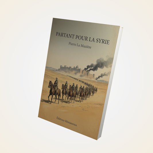 Livre Partant pour la Syrie - Pierre La Mazière - Couverture 3D