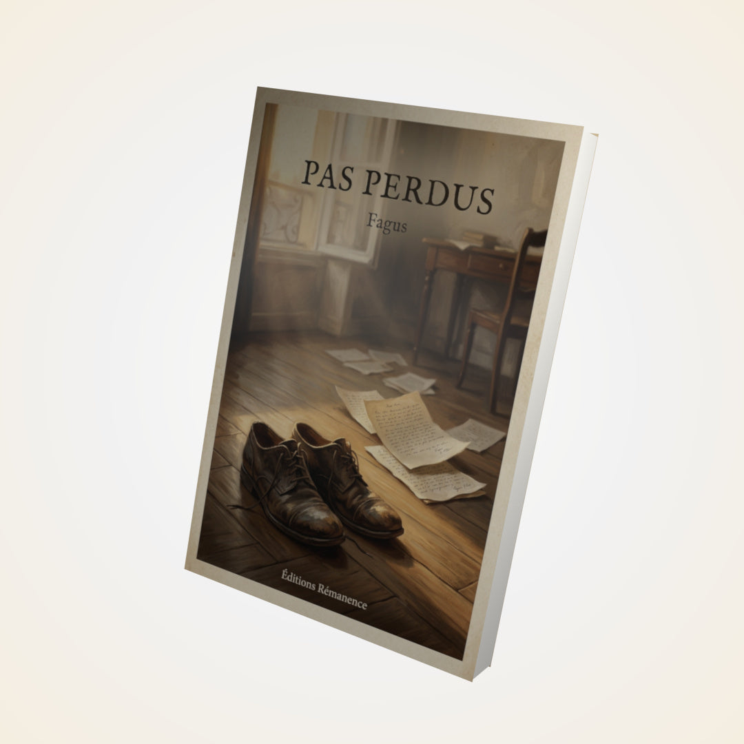 Livre Pas perdus - Fagus - Couverture 3D