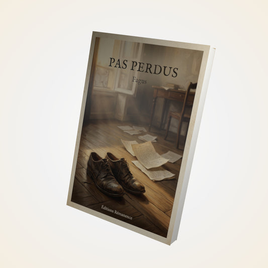 Livre Pas perdus - Fagus - Couverture 3D