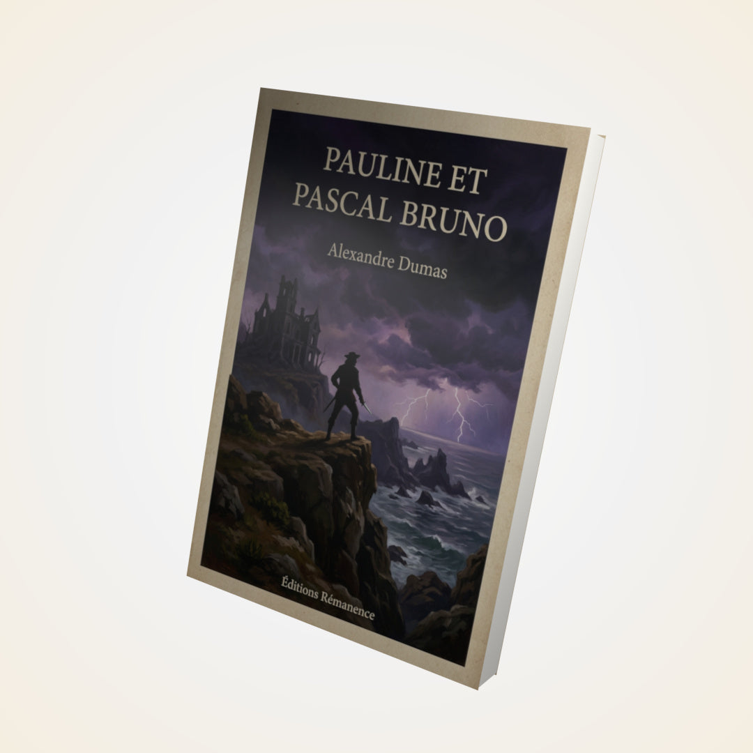 Livre Pauline et Pascal Bruno - Alexandre Dumas - Couverture 3D