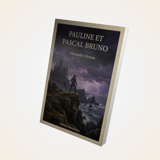 Livre Pauline et Pascal Bruno - Alexandre Dumas - Couverture 3D
